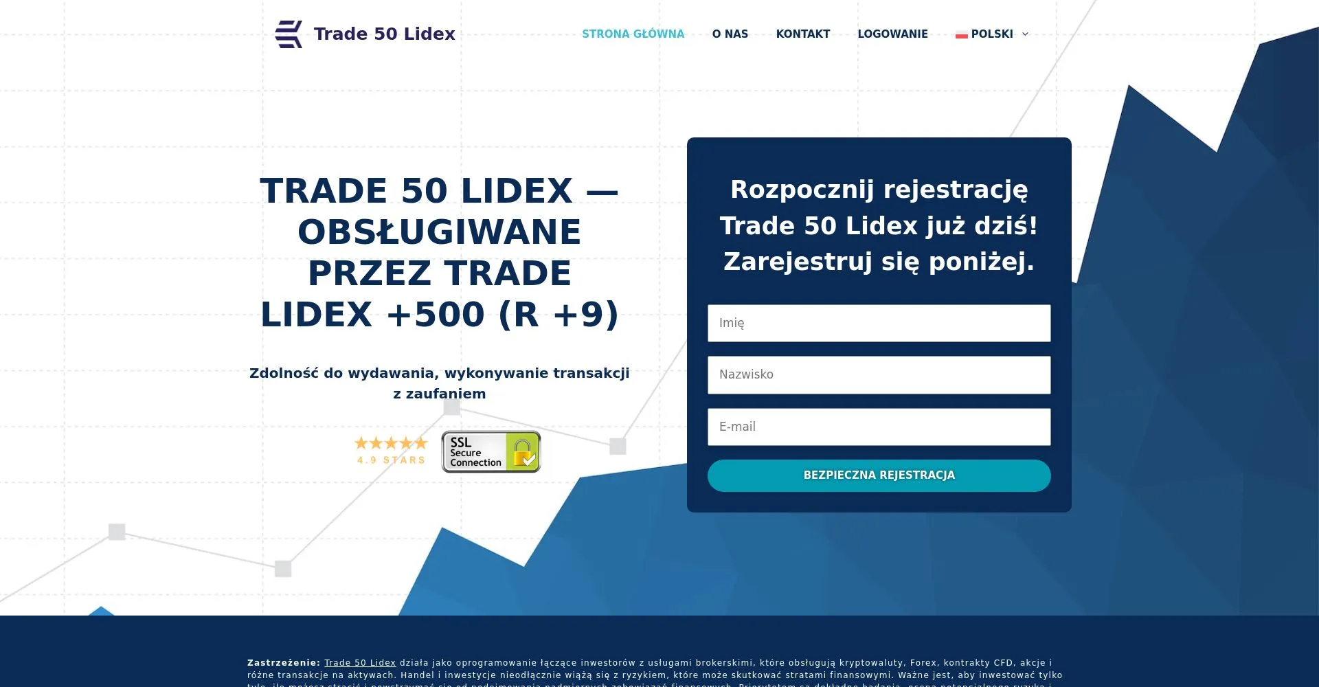 Trade 500 Lidex opinie: co to, czy to oszustwo?