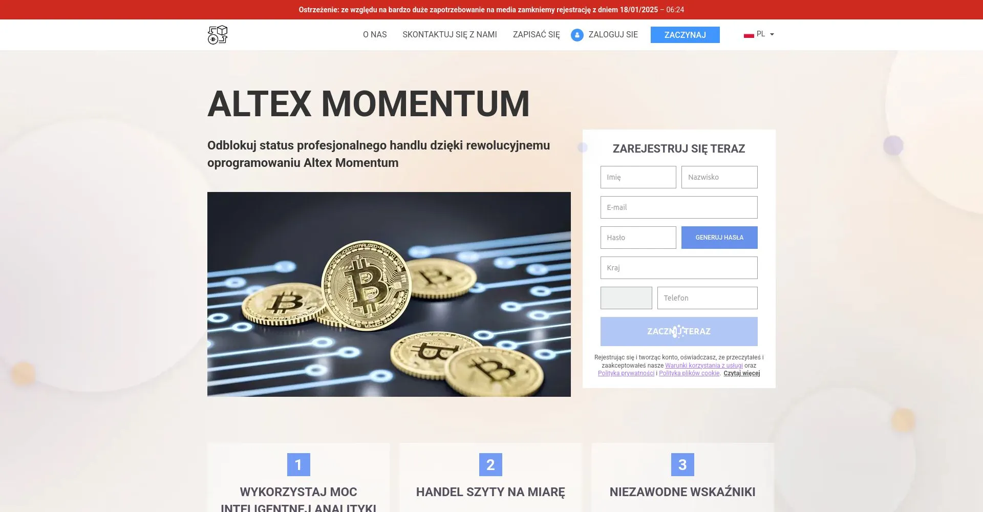 Altex Momentum opinie: co to, czy to oszustwo?