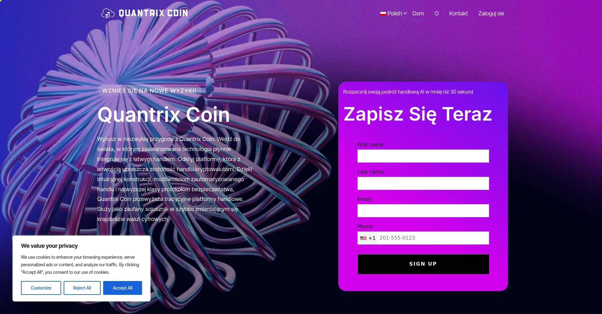 Quantrix Coin opinie: co to, czy to oszustwo?