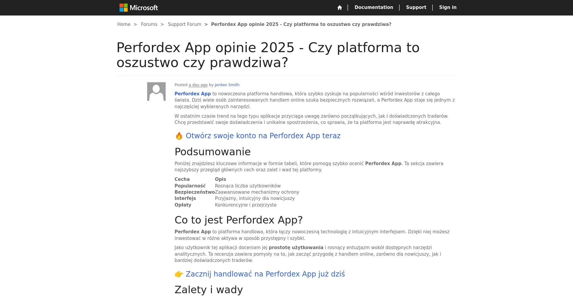 Perfordex App opinie: co to, czy to oszustwo?